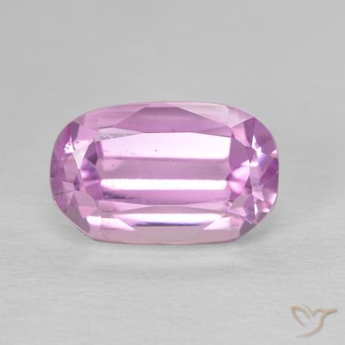 Kunzita Luz rosa Natural 4.46ct, Almofada, VS