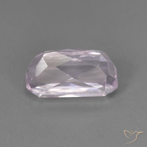 Kunzita Lilás claro Natural 3.25ct, Corte Octógono / Esmeralda, VVS