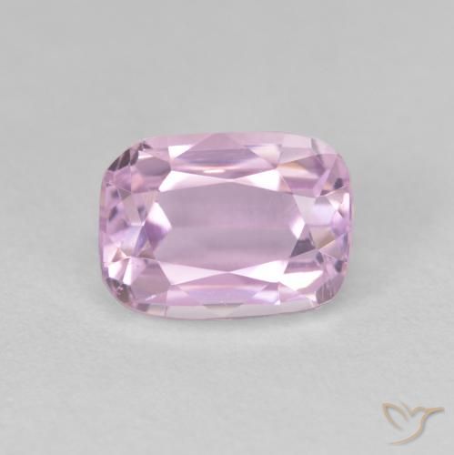 4.19ct Natural roxo médio Kunzita, Almofada, VS
