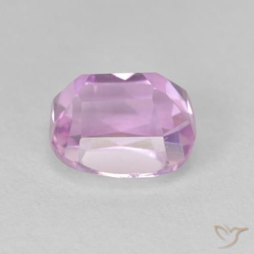 Kunzita Luz roxa Natural 3.73ct, Almofada, VS