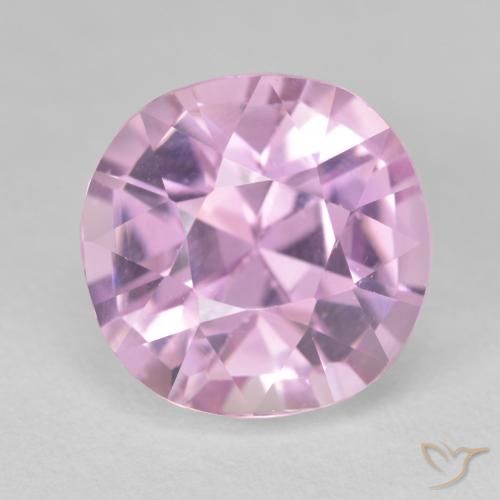 10.87ct Natural Rosa Violeta Roxo Kunzita, Almofada, VVS-VS