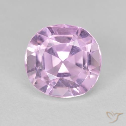 5.86ct Natural Lilás claro Kunzita, Almofada, VVS-VS