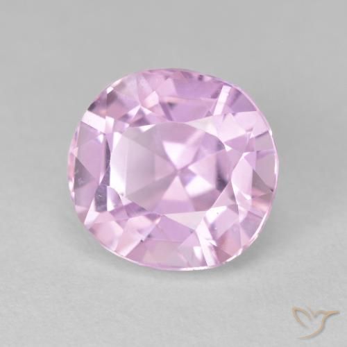 Kunzita Lilás claro Natural 5.86ct, Almofada, VVS-VS