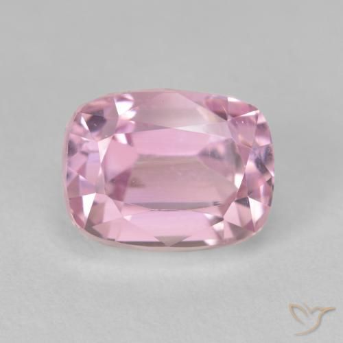 5.28ct Natural Rosa bem claro Kunzita, Almofada, VVS-VS