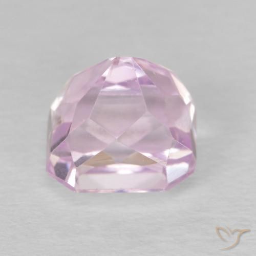 Kunzita Luz rosa Natural 2.61ct, Corte Octógono / Esmeralda, VVS-VS
