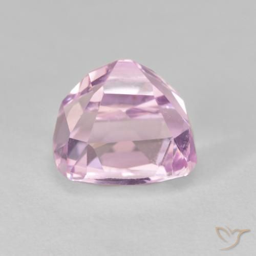 Kunzita Lilás claro Natural 5.33ct, Almofada, VVS-VS