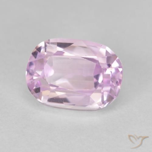 Kunzita Roxo Claro Rosa Natural 3.67ct, Almofada, VVS-VS