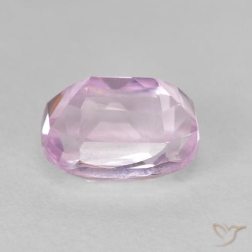 Kunzita Roxo Claro Rosa Natural 3.67ct, Almofada, VVS-VS