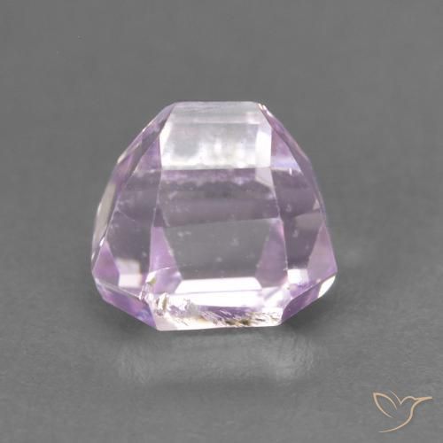 Kunzita Rosa real muito claro Natural 1.59ct, Corte Octógono / Esmeralda, VS-SI
