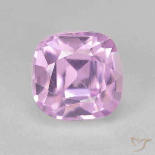 4.25ct Natural Tom Rosa Cereja Kunzita, Almofada, VS