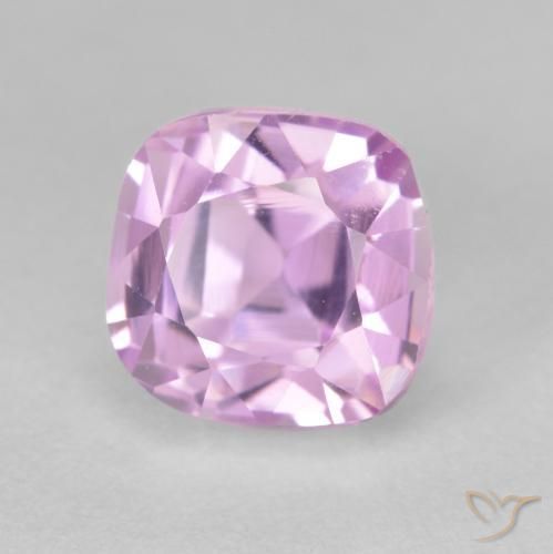 Kunzita Tom Rosa Cereja Natural 4.25ct, Almofada, VS