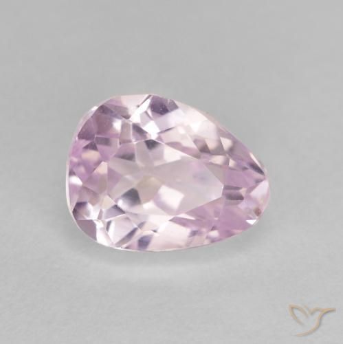 Kunzita Tom Rosa Cereja Natural 2.32ct, Formato de pêra, VVS-VS