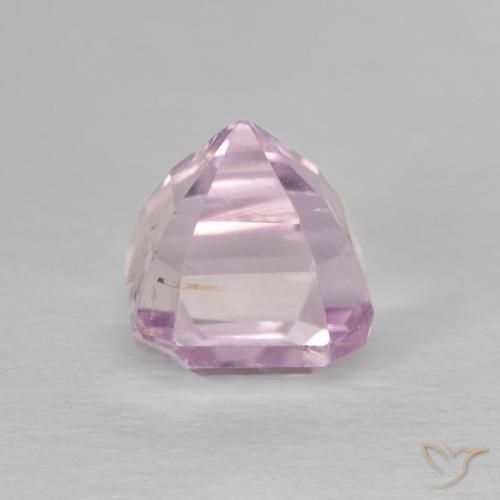 Kunzita rosa natural 2,26ct, corte esmeralda, VS-SI
