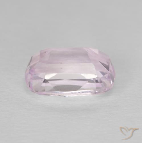 Kunzita Tom Rosa Muito Claro Natural 4.42ct, Almofada, VVS