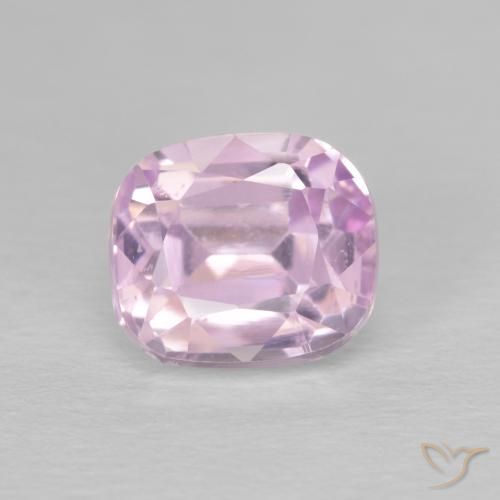 Kunzita Rosa bem claro Natural 3.68ct, Almofada, VVS-VS