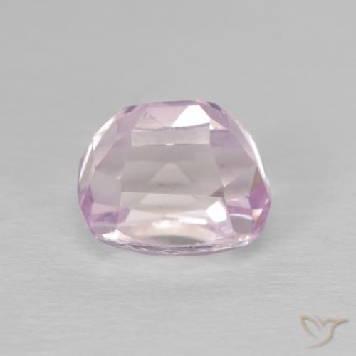 Kunzita Rosa bem claro Natural 3.68ct, Almofada, VVS-VS