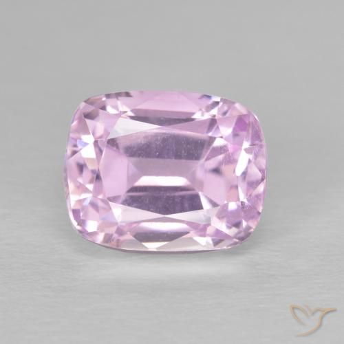 4.25ct Natural Tom Rosa Cereja Kunzita, Almofada, VVS