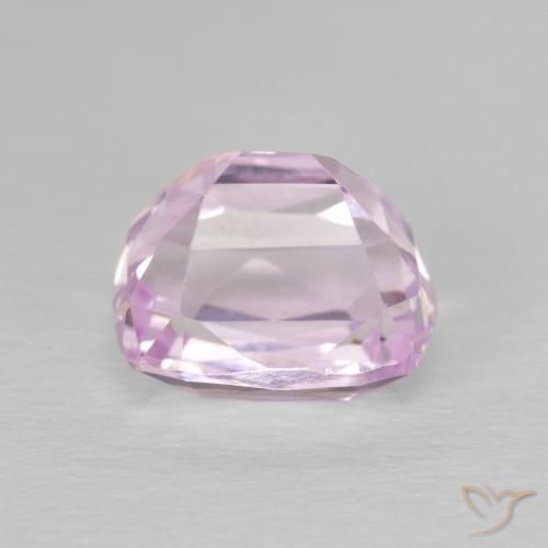 Kunzita Tom Rosa Cereja Natural 4.25ct, Almofada, VVS
