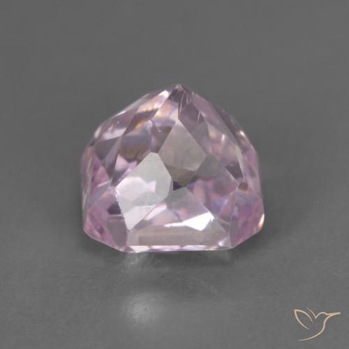 Kunzita Rosa Lavanda Muito Claro Natural 1.99ct, Corte Octógono / Esmeralda, VS