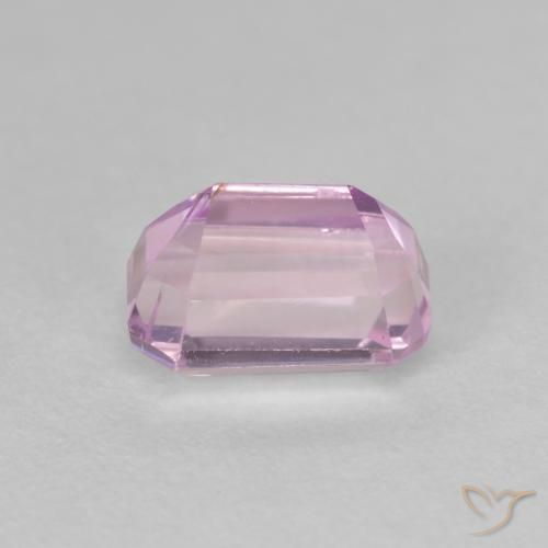 Kunzita Lilás claro Natural 2.06ct, Corte Octógono / Esmeralda, VS