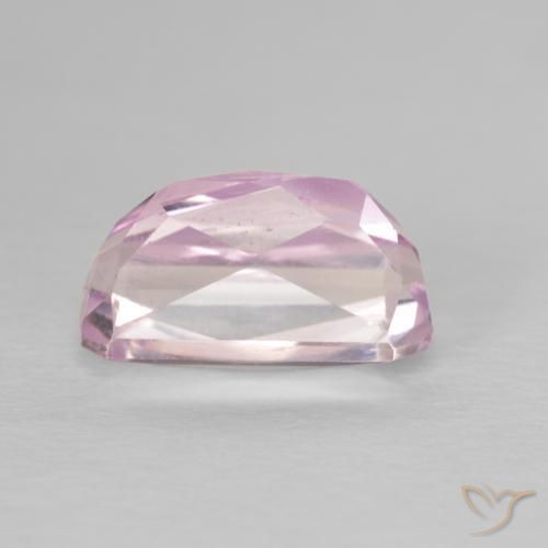 Kunzita Rosa bem claro Natural 3.53ct, Corte Octógono / Esmeralda, VVS-VS