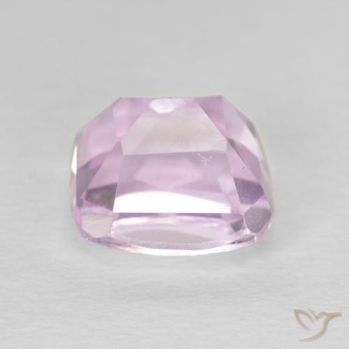 Kunzita Tom Rosa Cereja Natural 4.67ct, Almofada, VVS