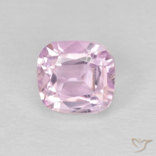 2.37ct Natural Rosa Violeta Roxo Kunzita, Almofada, VS