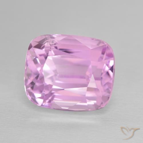 Kunzita Roxo rosado Natural 9.35ct, Almofada, VVS-VS