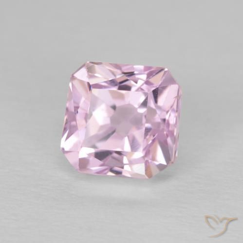 Kunzita roxo médio Natural 2.52ct, Corte Octógono / Esmeralda, VS