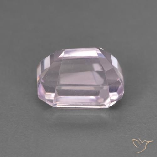 Kunzita Roxo Claro Rosa Natural 2.19ct, Corte Octógono / Esmeralda, VS