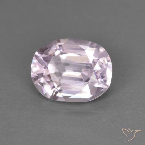 Kunzita Roxo Royal Muito Claro Rosa Natural 2.76ct, oval, VVS