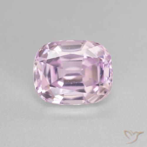 4.64ct Natural Tom Rosa Cereja Kunzita, Almofada, VVS