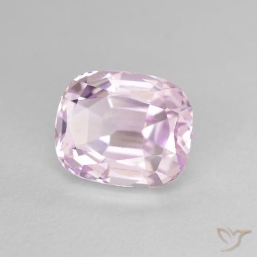 Kunzita Tom Rosa Cereja Natural 4.64ct, Almofada, VVS