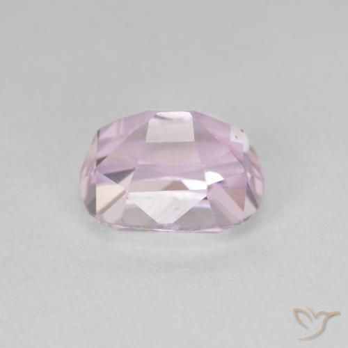 Kunzita Tom Rosa Cereja Natural 4.64ct, Almofada, VVS