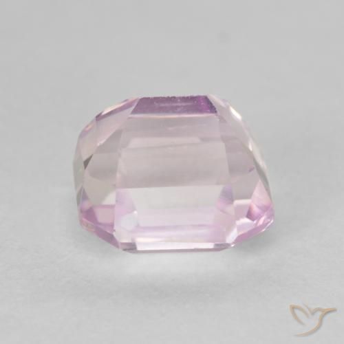 Kunzita rosa médio Natural 2.15ct, Corte Octógono / Esmeralda, VVS