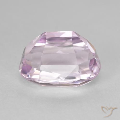 Kunzita rosa médio Natural 7.47ct, oval, VVS