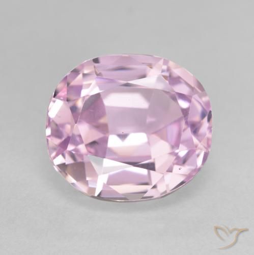 6.63ct Natural rosa médio Kunzita, oval, VVS
