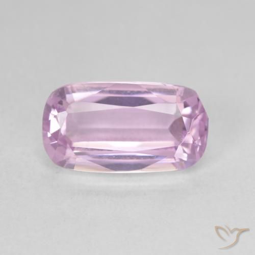 5.43ct Natural Rosa Violeta Roxo Kunzita, Almofada, VVS-VS