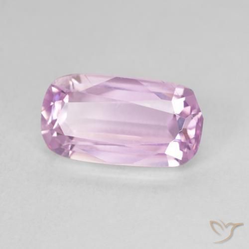 Kunzita Rosa Violeta Roxo Natural 5.43ct, Almofada, VVS-VS
