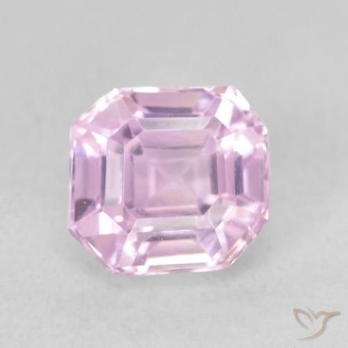 1.70ct Natural rosa cereja Kunzita, Corte Esmeralda, VVS-VS