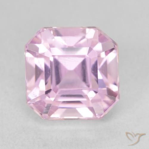 3.99ct Natural Luz roxa Kunzita, Corte Esmeralda, VVS-VS