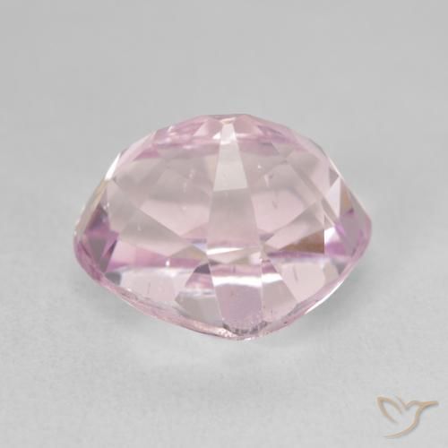 Kunzita Roxo-rosa claro Natural 9.56ct, Formato de pêra, VVS-VS