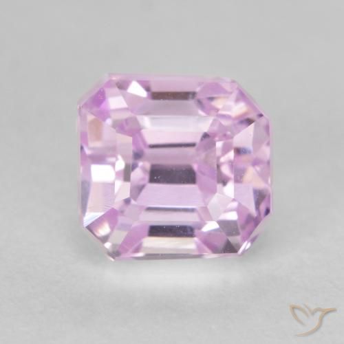 2.09ct Natural Tom Rosa Cereja Kunzita, Corte Esmeralda, VVS-VS