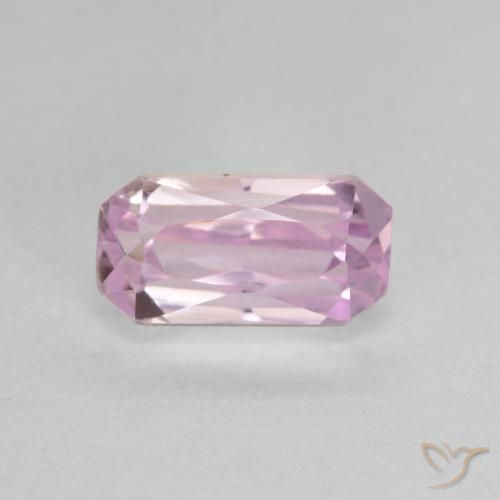2.46ct Natural Tom Rosa Cereja Kunzita, Corte Esmeralda, VVS-VS