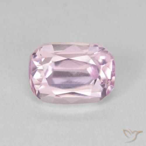 3.58ct Natural Rosa chiclete Kunzita, Almofada, VVS-VS