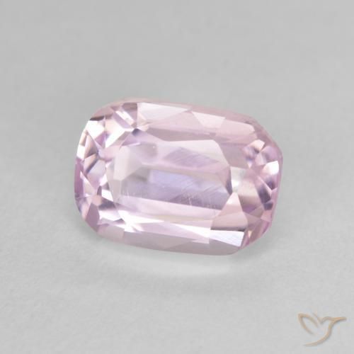 Kunzita Rosa chiclete Natural 3.58ct, Almofada, VVS-VS