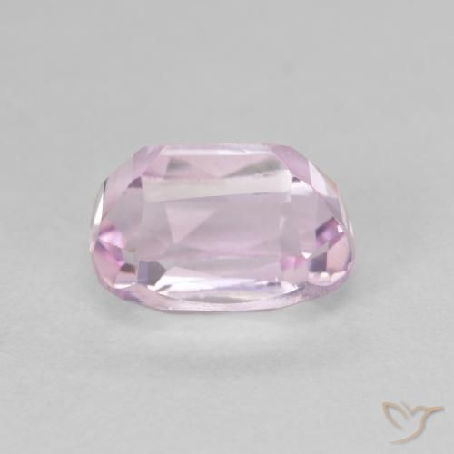 Kunzita Rosa chiclete Natural 3.58ct, Almofada, VVS-VS