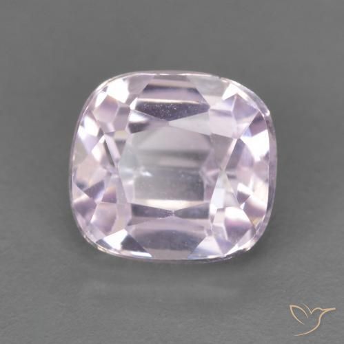 Kunzita Luz rosa Natural 1.48ct, Almofada, VVS-VS