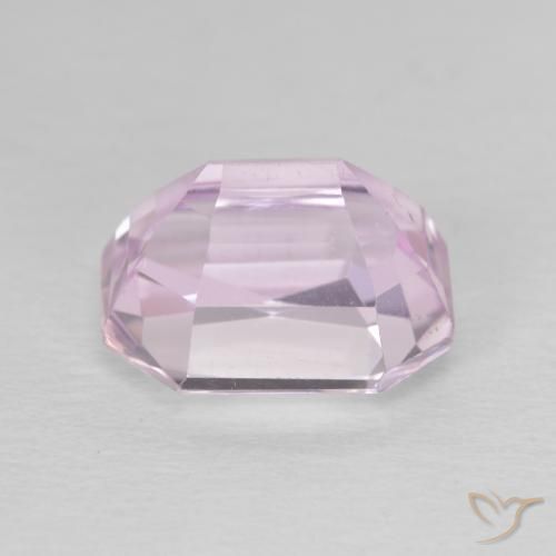 Kunzita Luz rosa Natural 5.19ct, Corte Octógono / Esmeralda, VS