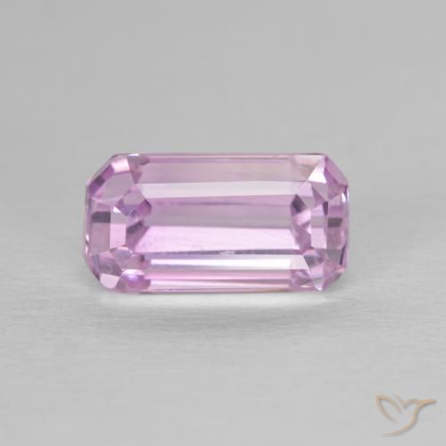 2.62ct Natural rosa médio Kunzita, Corte Esmeralda, VS